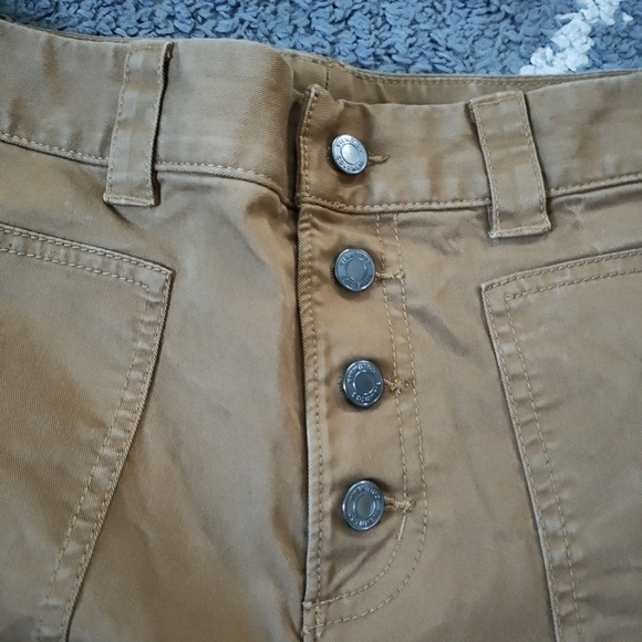 COLUMBIA -“Holly Hideaway” Cotton Pants/Camel Brown/Straight Leg size 6 - Picture 8 of 12